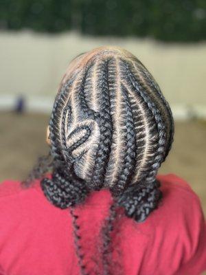 Flawless Stitch Braids with Designs