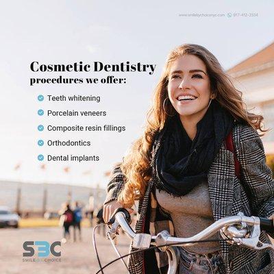 To find out more about cosmetic dentistry services, arrange your consultation at our comfortable, state-of-the-art facility in Manhattan, NY