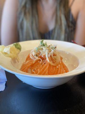 Salmon bowl