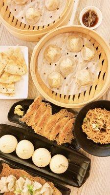 Soup Dumplings, Potstickers, Noodles, Buns, Wontons, Pancake