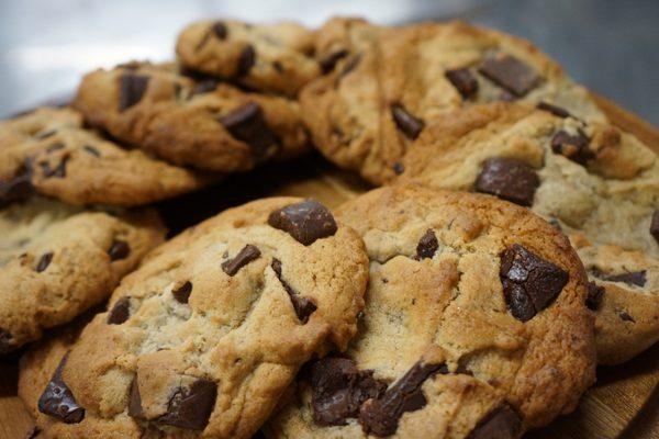 Our crispy chocolate chip cookies satisfy every craving