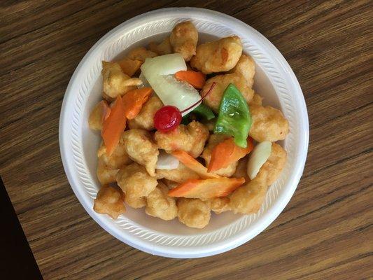 sweet sour chicken