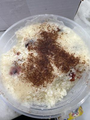 Rice pudding