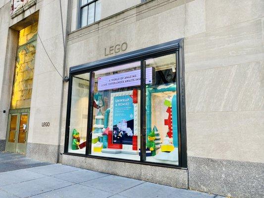 Outside Lego store - no lines if super early