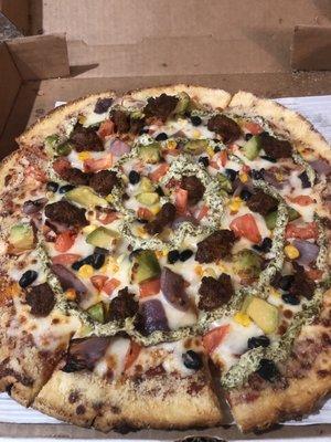 Gluten free Ranchero Pizza