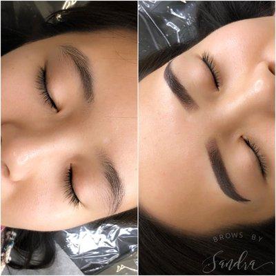 Ombré Powder Brows