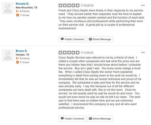 Thank you to our Yelp Reviewers!