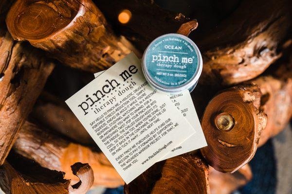 Pinch Me Dough was created to be relaxing both visually and aromatically.  Using natural ingredients and essential oils.