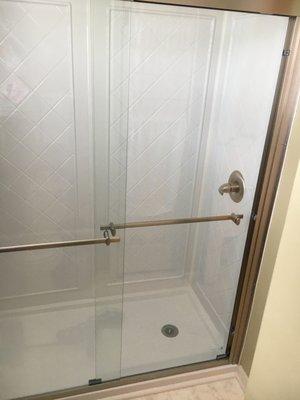 Installed New Shower