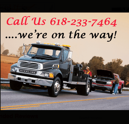 If you are stuck on the roadside, call us, we are on the way!