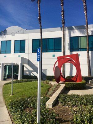 Exterior of medical building