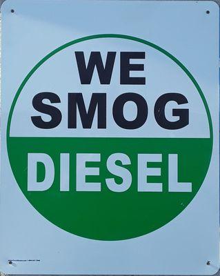 We Smog Diesel Vehicles!