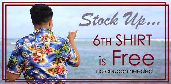 Get the best Aloha shirts made in Hawaii, one for FREE. Visit shakatime.com and be amazed with the selection