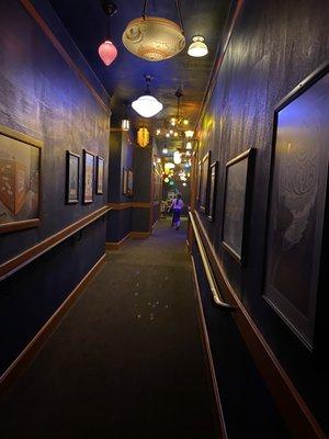 Beautiful attic corridor!