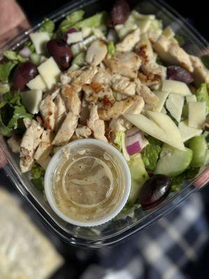 Creekside Greek Salad, tasty.