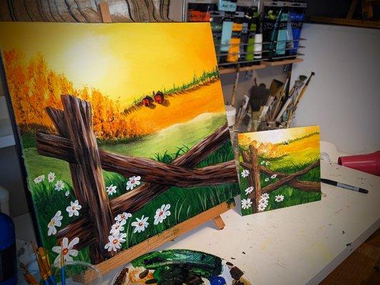 Ladies Paint Night. Fruitdale Grange, Grants Pass, Oregon.
6:30-8:30pm. April 21st, 2023.
$40/participant.