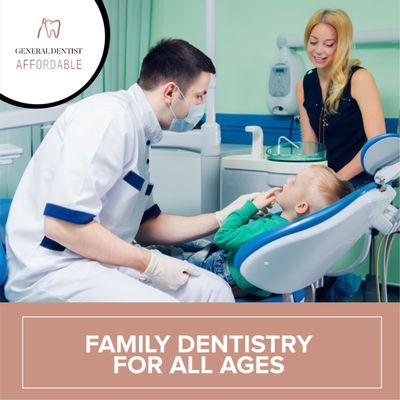 General and family dentistry encompasses several dental treatments that are aimed at helping you achieve and maintain optimal oral health.