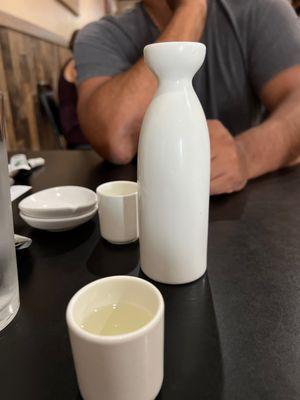 Warm sake