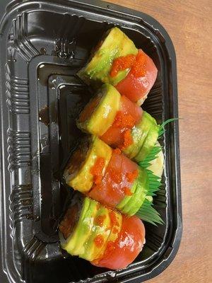 J11c. Spicy Tuna Roll, California Roll and Eel Cucumber Roll