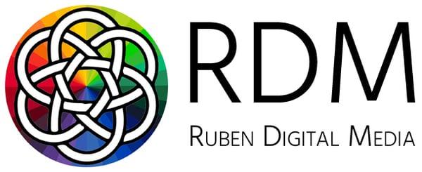 Ruben Digital Media - RDM Logo