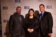 Tom Field, Robin Baker, and Kel Williams of EXIT Realty Elite