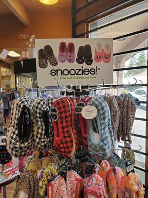 GET SOME SNOOZIES FOR YOU FOOTSIES, YOUR FEET WILL LOVE YOU FOR THEM.