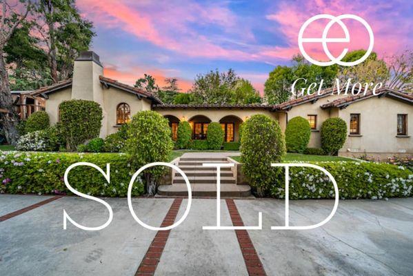 Luxury Spanish house sold in la Cañada by Edwin 
5010 Hill st La Cañada