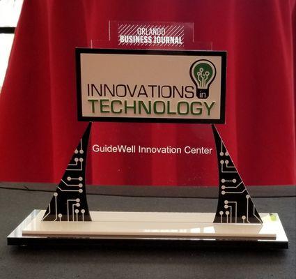 Orlando Business Journal 2017 Innovations in Technology Award