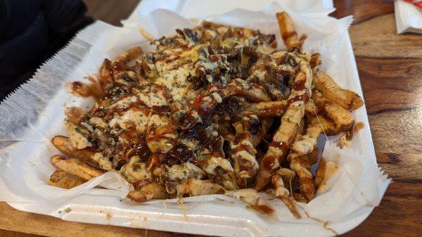 Cheesesteak fries