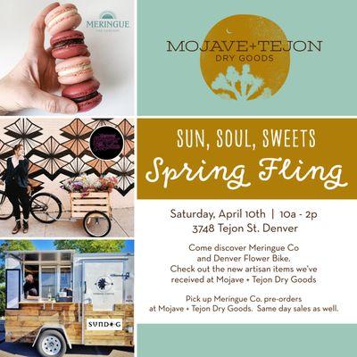 Spring Fling ... First 30 Coffee Drinks are on Us ... Come see what else is happening for our Spring Fling