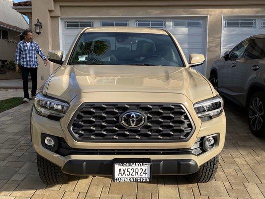 Another Happy Customer! 2020 Toyota Tacoma SOLD!!