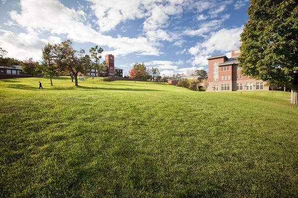 Cushing Academy, located one hour northwest of Boston