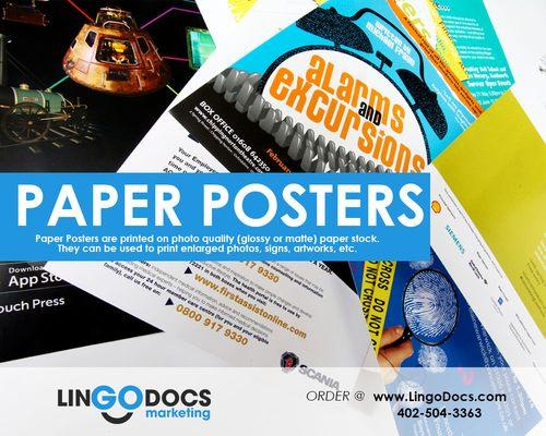 Large Format Posters