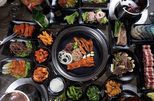 KOREAN BBQ AND HOT POT