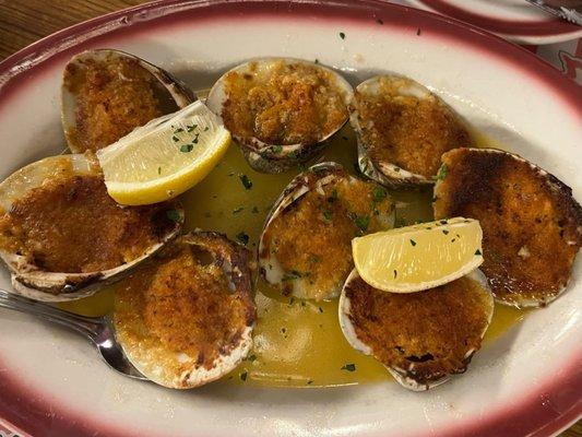 Baked Clams Oreganato