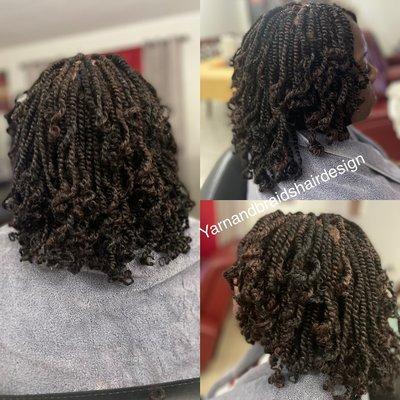 Afro kinky twist