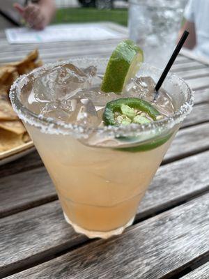 Jalapeño Grapefruit Margarita