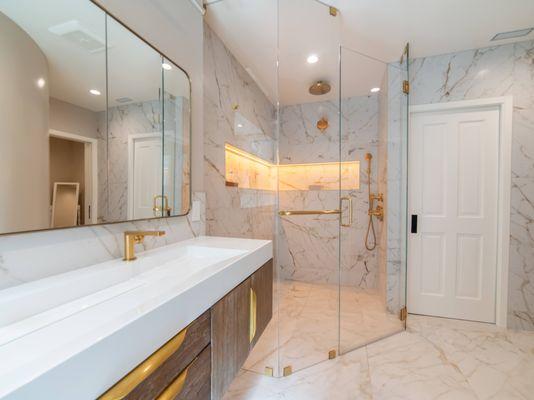 Master bathroom