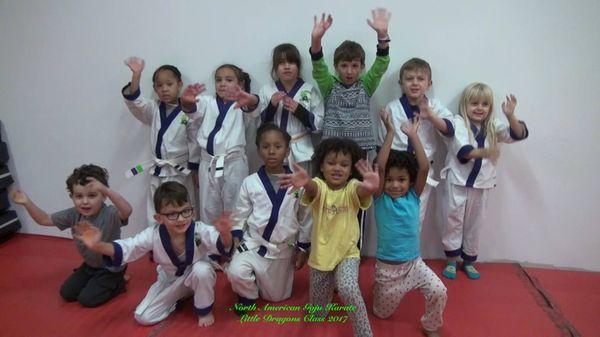 They love our karate classes for kids.