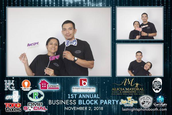 1st Annual Business Block Party