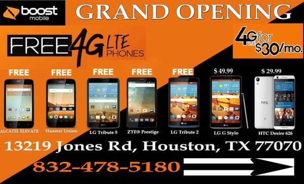 We Offer Free 4G LTE Phone With selfie stick