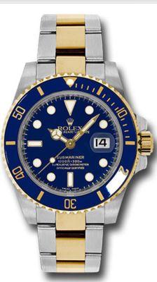 Rolex submariner Two Tone both Unworn and pre-owned available