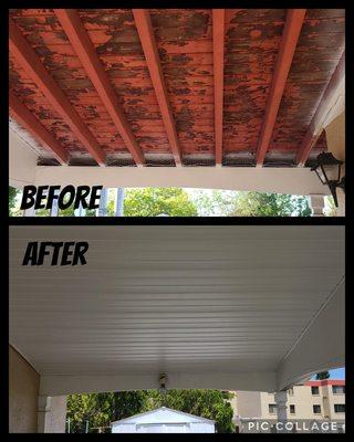 Vinyl Carport Ceiling