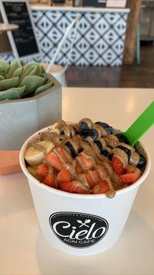 Small Coconut Berries Acai Bowl