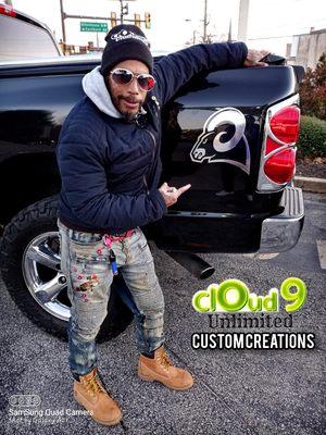 CLOUD N9NE UNLIMITED  CUSTOM CREATIONS...
CUSTOM STICKERS