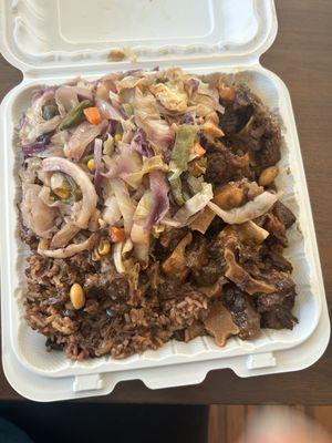 Medium Oxtail Cabbage Rice