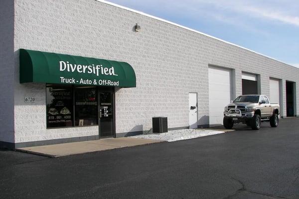 Store front view off of McCord and Angola, in Holland, OH 43528 near Toledo, OH