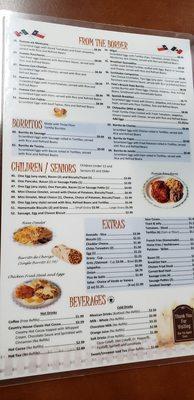 New Menu