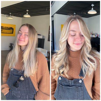 Before and after on my guest