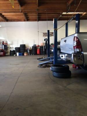 Getting a synthetic oil change